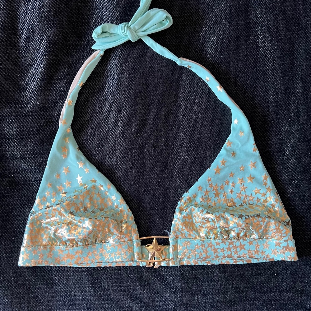 Victoria’s Secret Stars Bikini Top - L